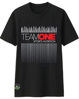 TEAM ONE t-shirt wave design