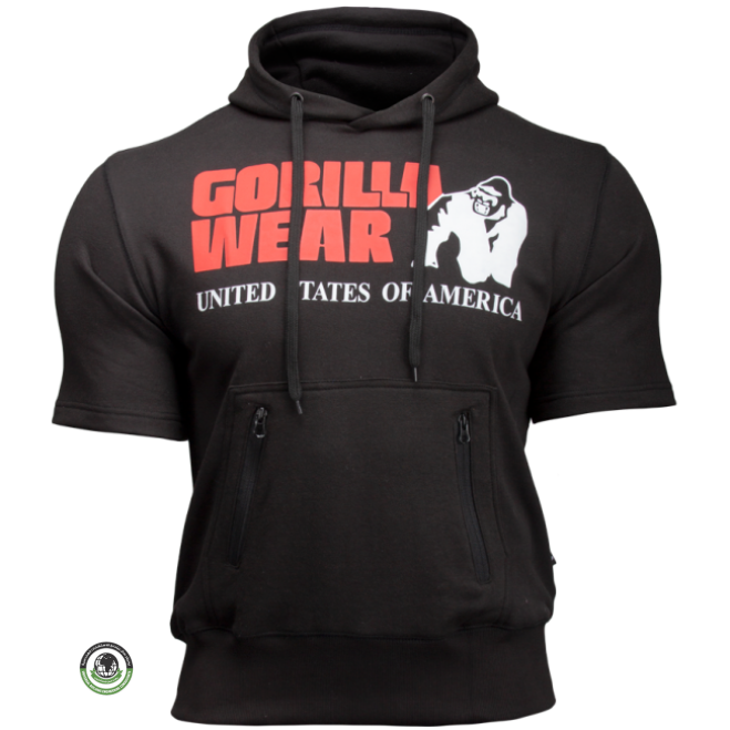 Gorilla Wear Boston Short Sleeve Hoodie